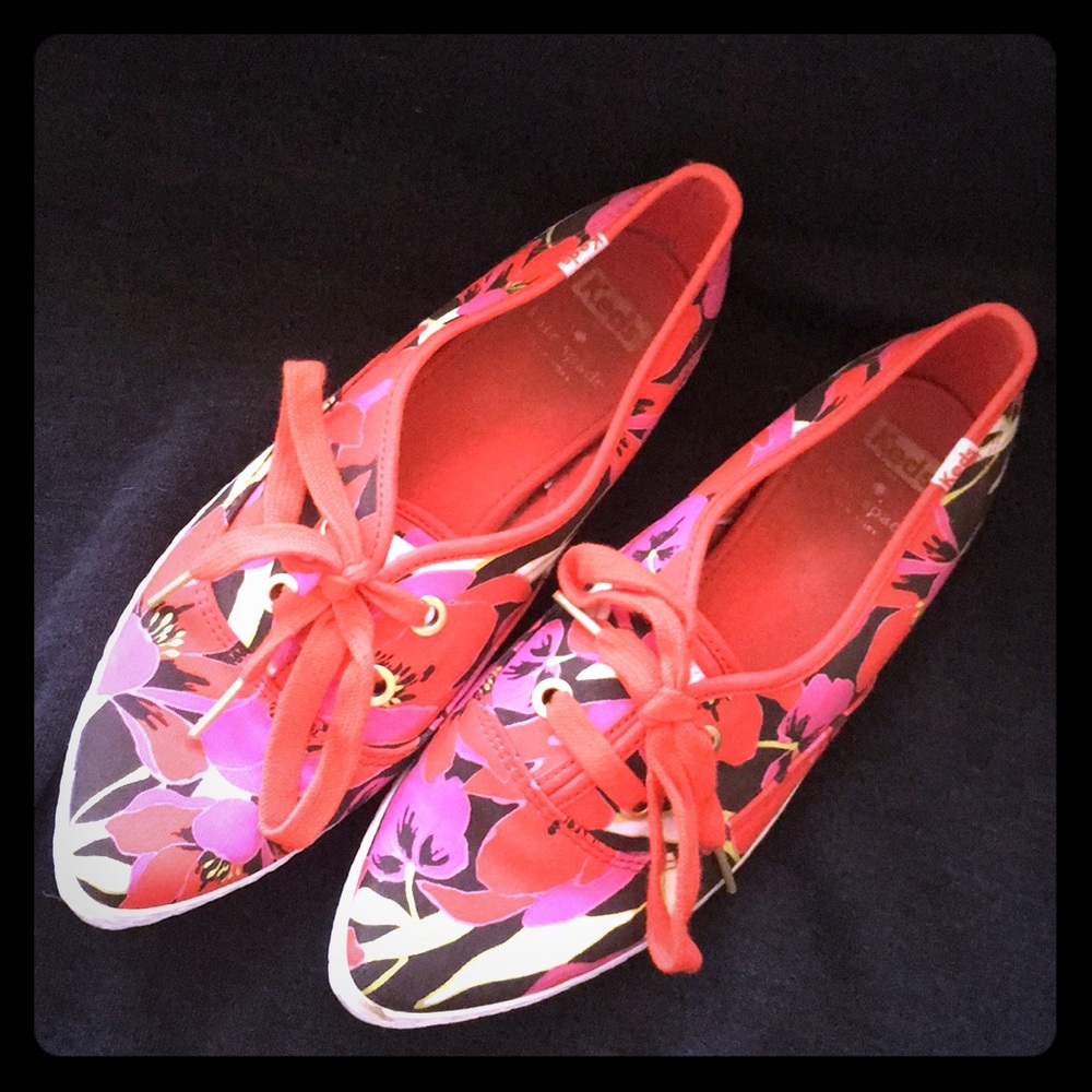 Kate Spade x Keds Tiki Sneaker Flats